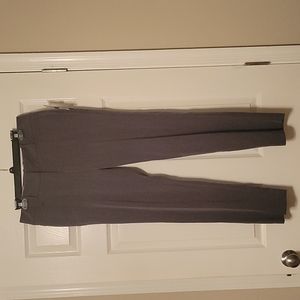 Limited grey, mid rise, fitted through the hip work pants.  Skinny Drew essentia